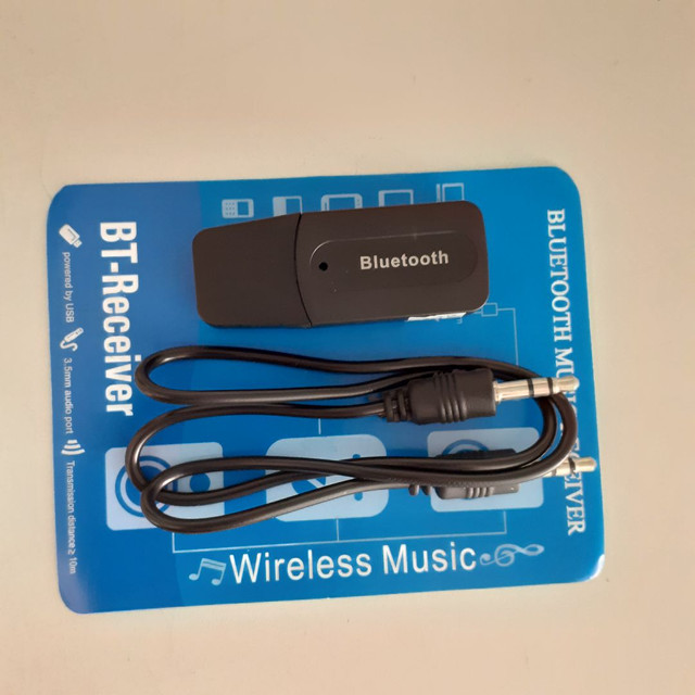 Receptor bluetooth  portátil, para áudio. Novo. - Foto 2