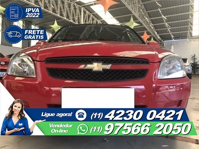 Chevrolet Celta 1.0 lt vermelho 2012 - Foto 2