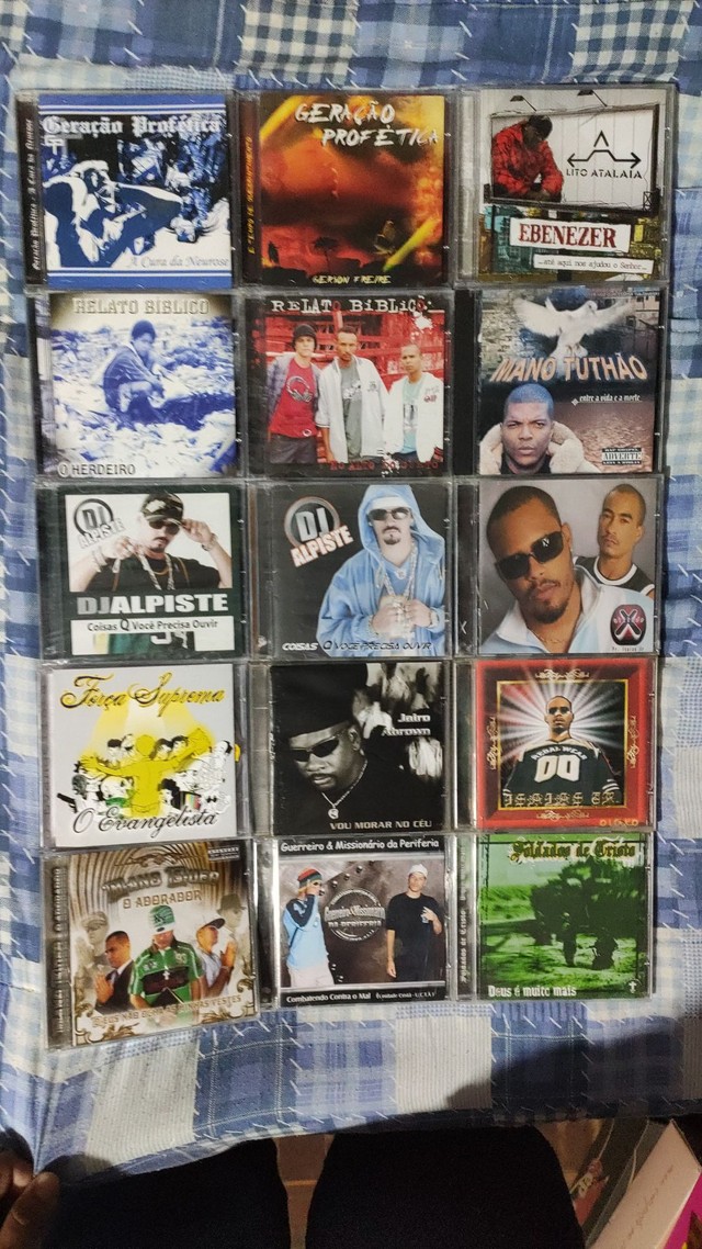 Cds de Rap Nacional a venda Racionais Apocalipse 16 Guindart 121