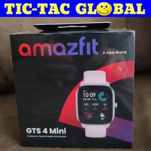 Amazfit-Mini Smartwatch GTS 2, Monitoramento do Sono, Aplicativo Zepp,  Android, iOS, 68 + Modos Esportivos, Nova Versão