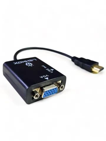 Cabo Conversor HDMI VGA Lehmox LEY-01 - Foto 4