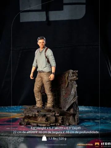 Nathan Drake Iron Studios Deluxe Uncharted - Foto 4