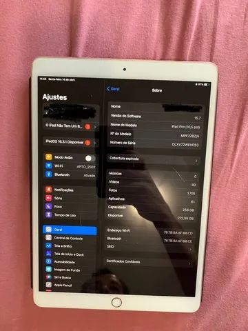 iPad Pro 256 Gb modelo A1701 Rose - Computadores e acessórios - Setor  Bueno, Goiânia 1174066152 | OLX