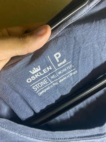 Camisa azul da Osklen original  - Foto 3