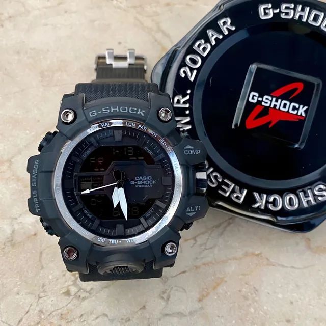 Relógio Gshock transparente 