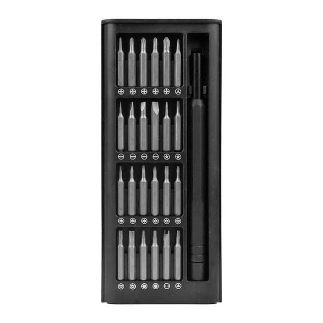 Kit de 25 Peças para Reparação Chaves de Fendas e Chaves Philips Magnética e de Precisão - Foto 3