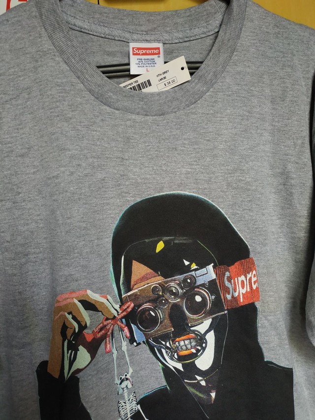 camiseta supreme cinza - Foto 2