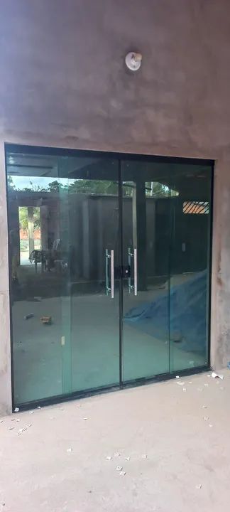 Porta de vidro e janela - Foto 5