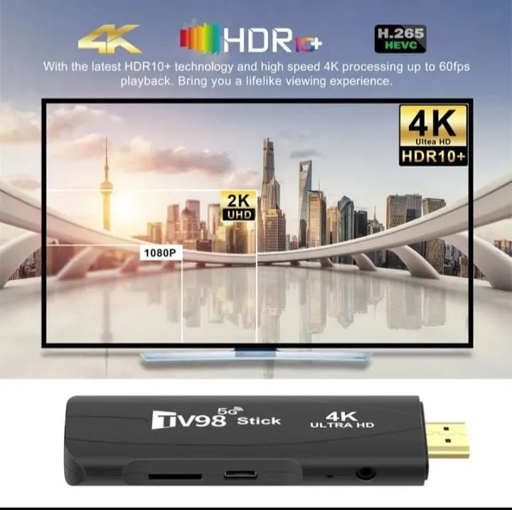 TV98 stick Android 12 Wi-Fi  - Foto 3