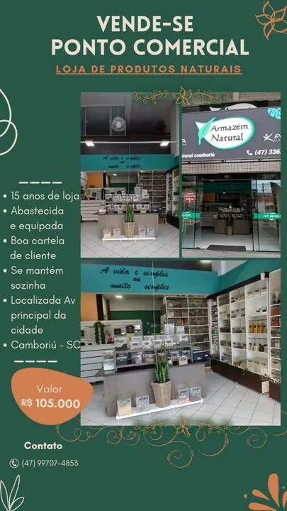 Ponto Comercial de Produtos Naturais  - Foto 10