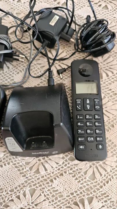 Leia o anúncio. Vendo esse lote de telefones sem fios  - Foto 4