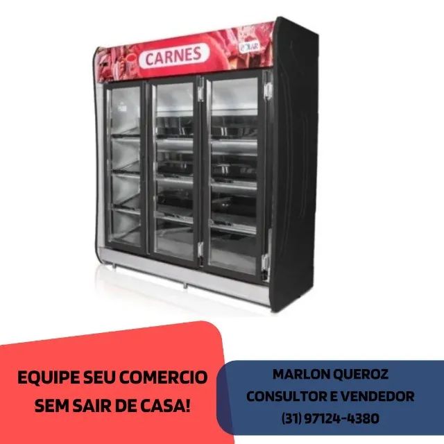 Refrigerador para Carnes 3 portas Polar