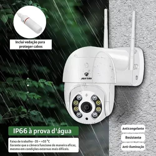 Câmera IP Dome Wi-Fi  Jortan Yosse 1080p - WiFi Smart Câmera Loja Coimbra Computadores  - Foto 2