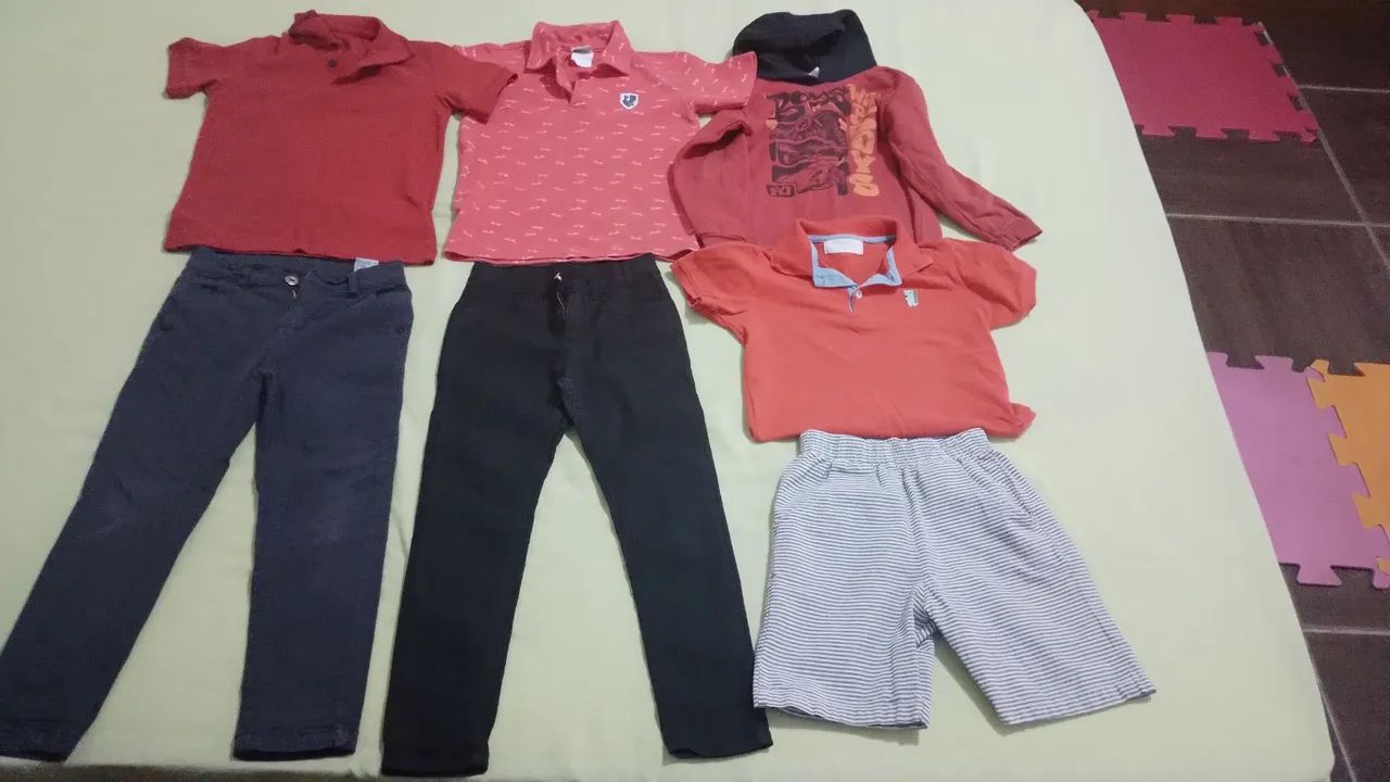 Kit de Roupas infantis menino 06 - Foto 5