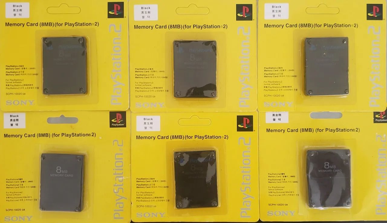 Memory Card Original Zero de PS2