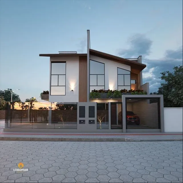 Sobrado com 2 Suítes à venda, 78m² no Bairro Itacolomi - Balneário Piçarras/SC