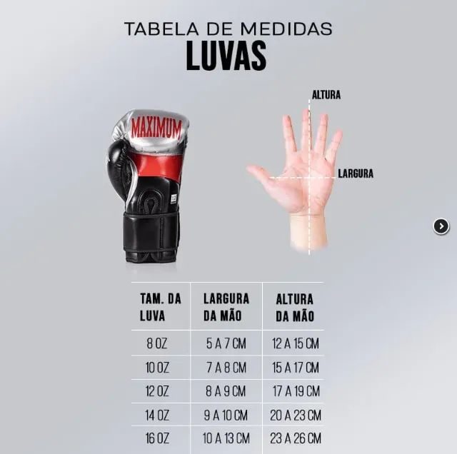 Par Luva Classic Muay Thai Boxe Kickboxing Maximum - Foto 3