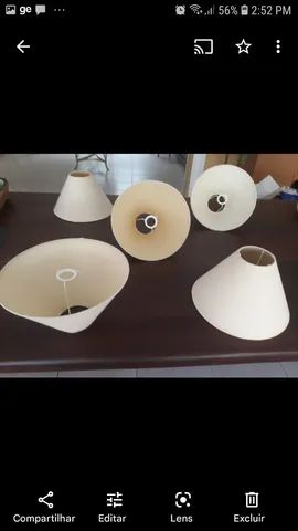 Cúpulas para abajur