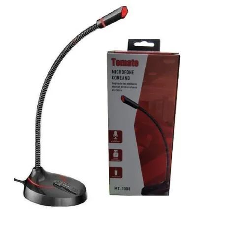 Microfone Gamer USB Coreano Tomate MT1008 - WZetta - Foto 2