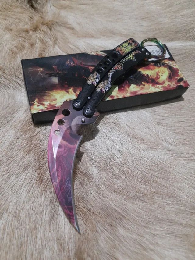 Canivete Karambit Butterfly CS GO Dragon 01