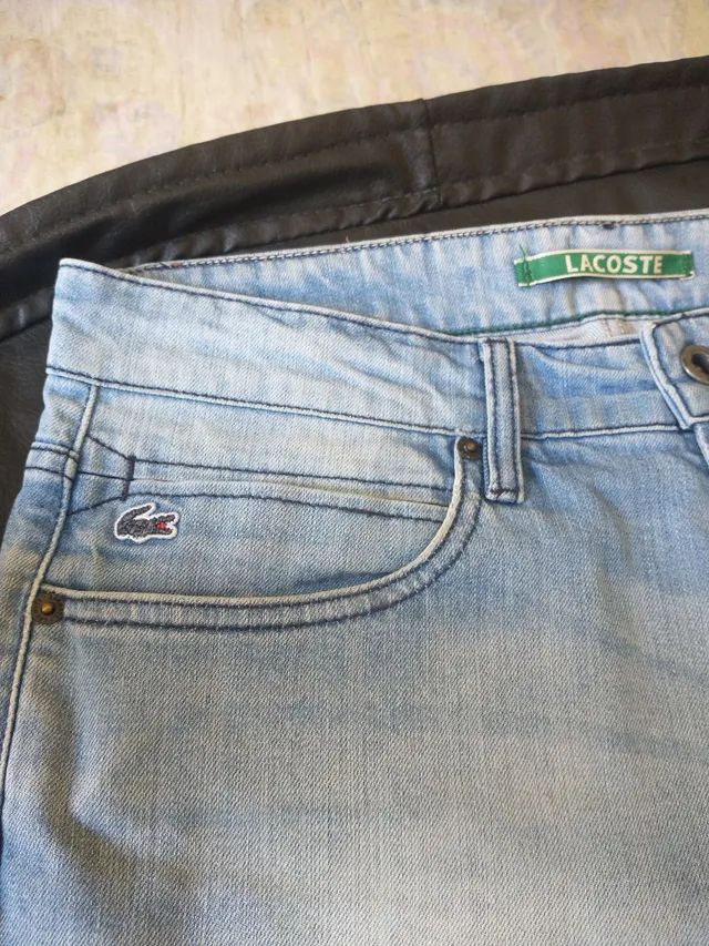 Calça jeans feminina Lacoste Tam 40  - Foto 2