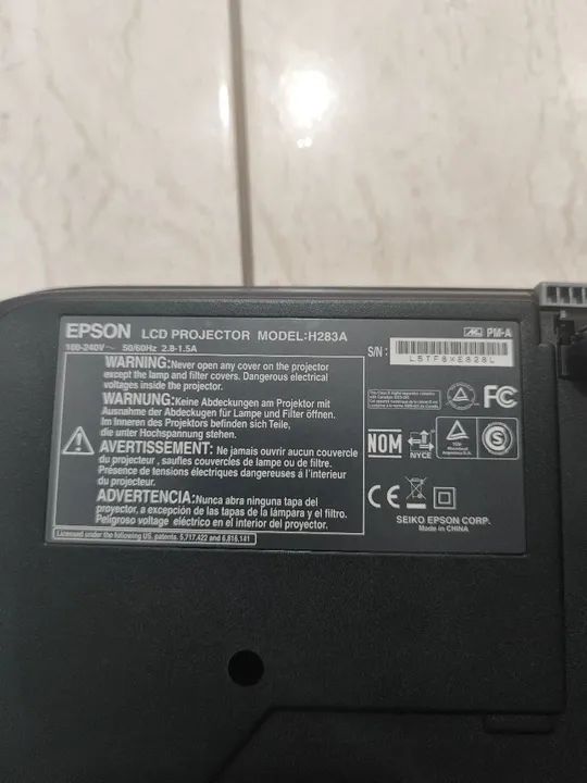 Projetor Epson Power lite S6+ - Foto 5
