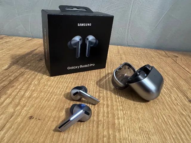SAMSUNG Fones de ouvido Galaxy Buds 3 Pro AI True Wireless Bluetooth, cancelamento de ruíd
