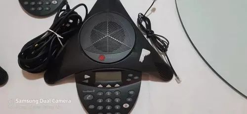 Telefone De Audioconferência Com Visor Polycom Soundstation - Foto 4