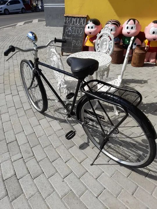 Bicicleta antiga aro 28 - Foto 2