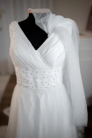 Vestido de noiva com véu 800 - Foto 4