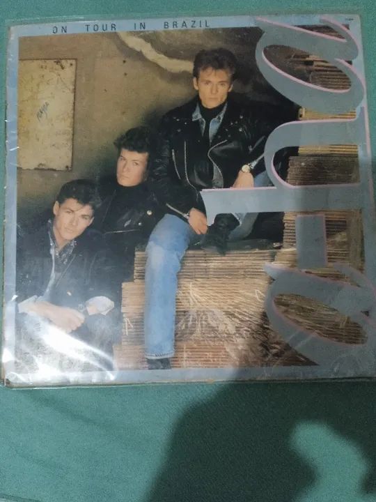 Lp disco de Vinil A-Ha on tour in brazil conservado