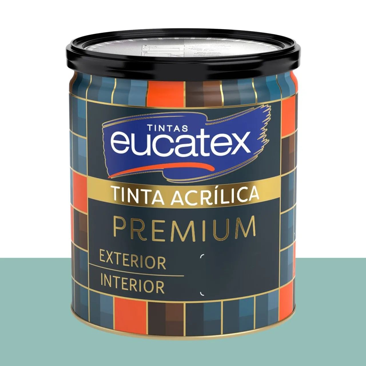 Tinta Acrílica Acetinada Eucatex Bolinha de Gude 800 ml