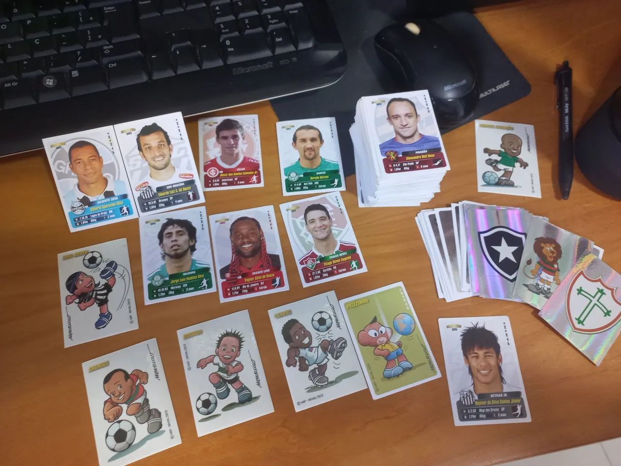 Figurinhas brasileirão 2012