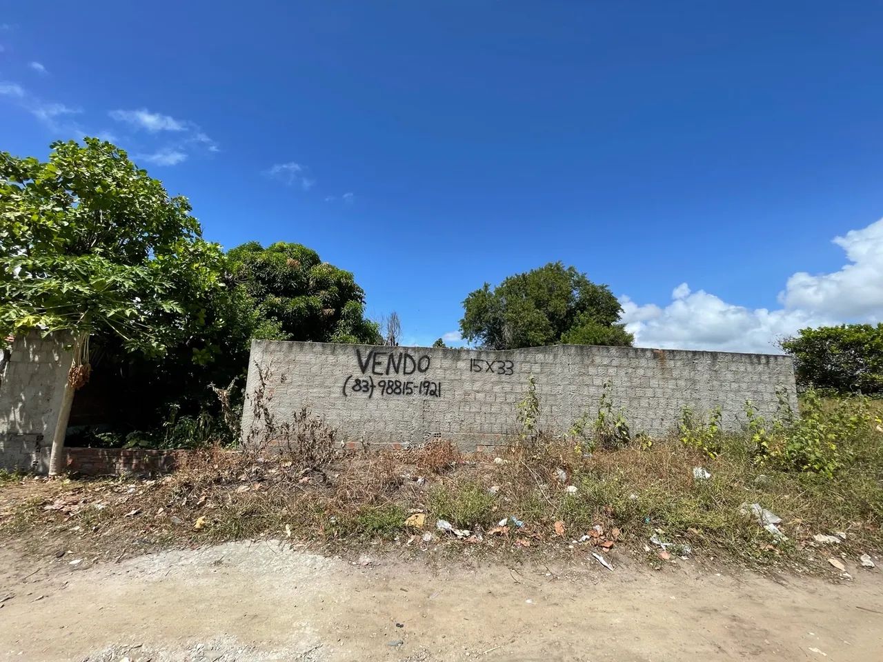 VENDO TERRENO EM JACUMÃ