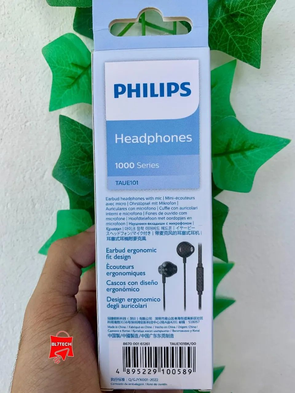 Fones de ouvido Philips 1000 Series com microfone e controle - Foto 2