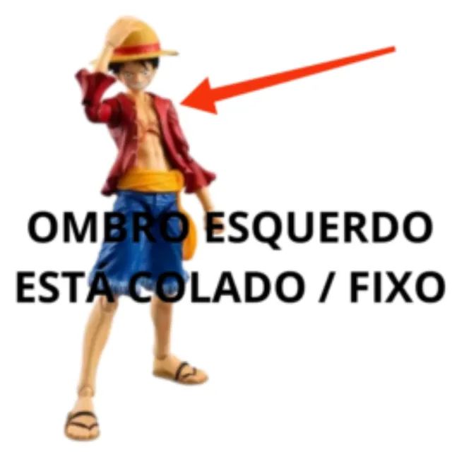 Boneco Articulado Luffy One Peace Braço Esquerdo Fixo (Usado) - Foto 3