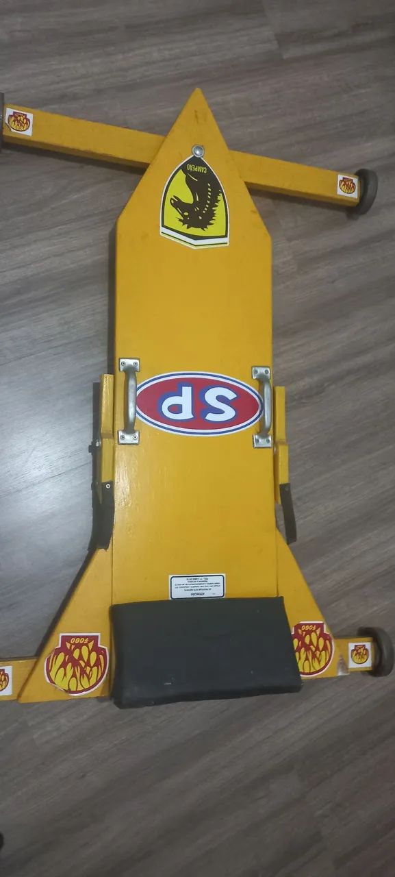 Carrinho de Rolimã antigo Shell e SP - Foto 2