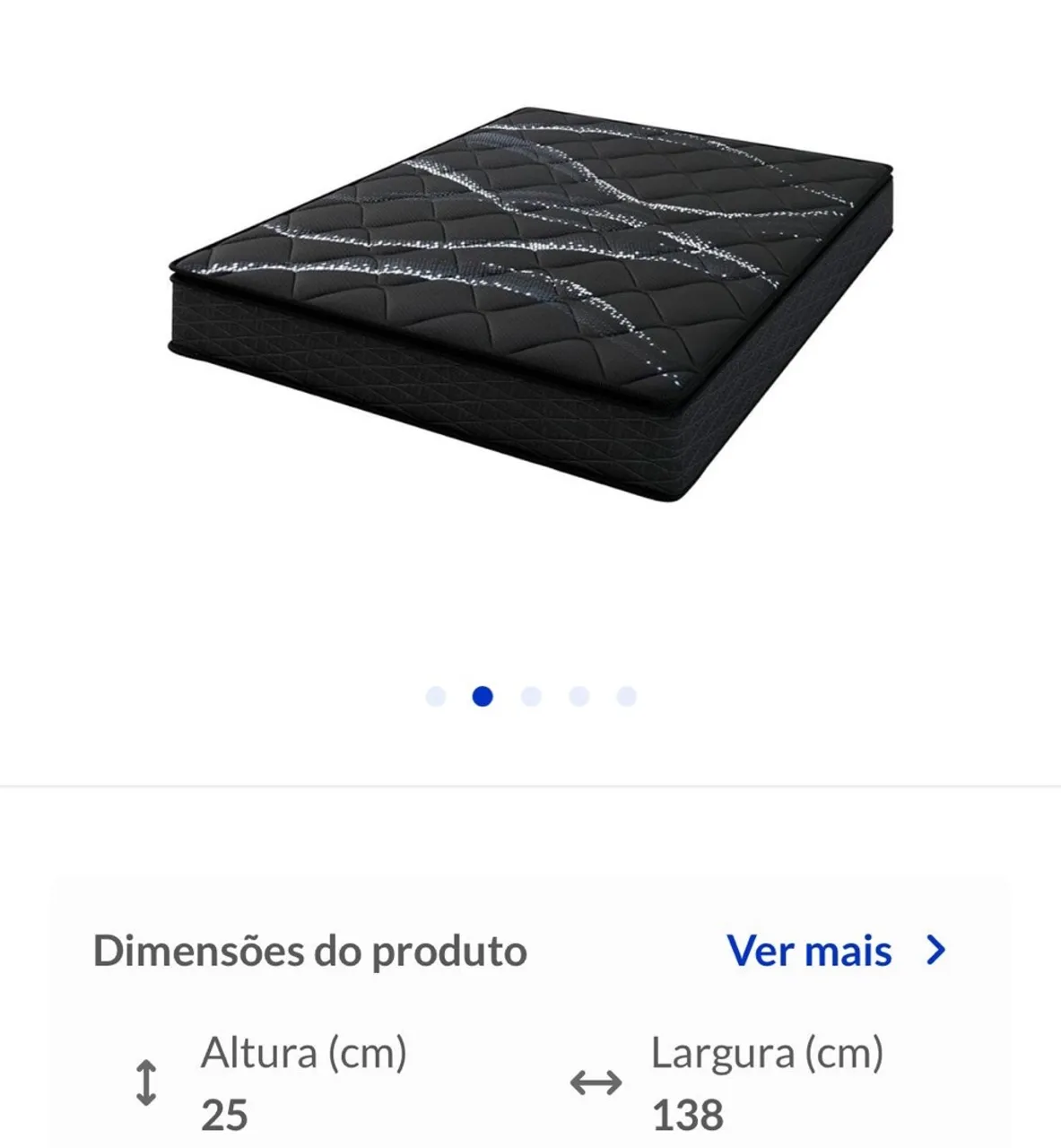 Colchão Casal Conforto Premium - 138x25cm