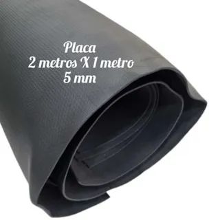Placa Eva 5mm Preta Textura Grande Artesanato Flexivel P/ Assoalhos Isolamento - Foto 3