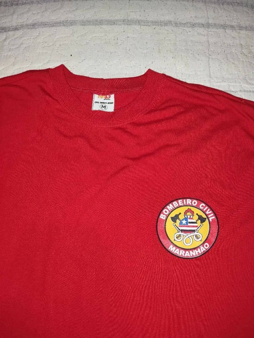Camisa Suadeira Bombeiro Civil Maranhão - Foto 2