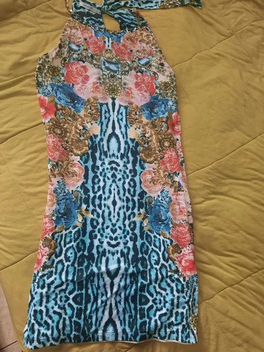 Vestido estampado floral