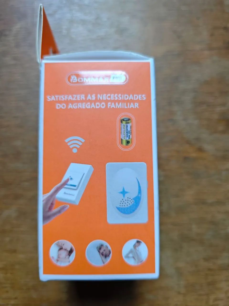 Campainha externa sem fio - alcance 100m - Foto 4
