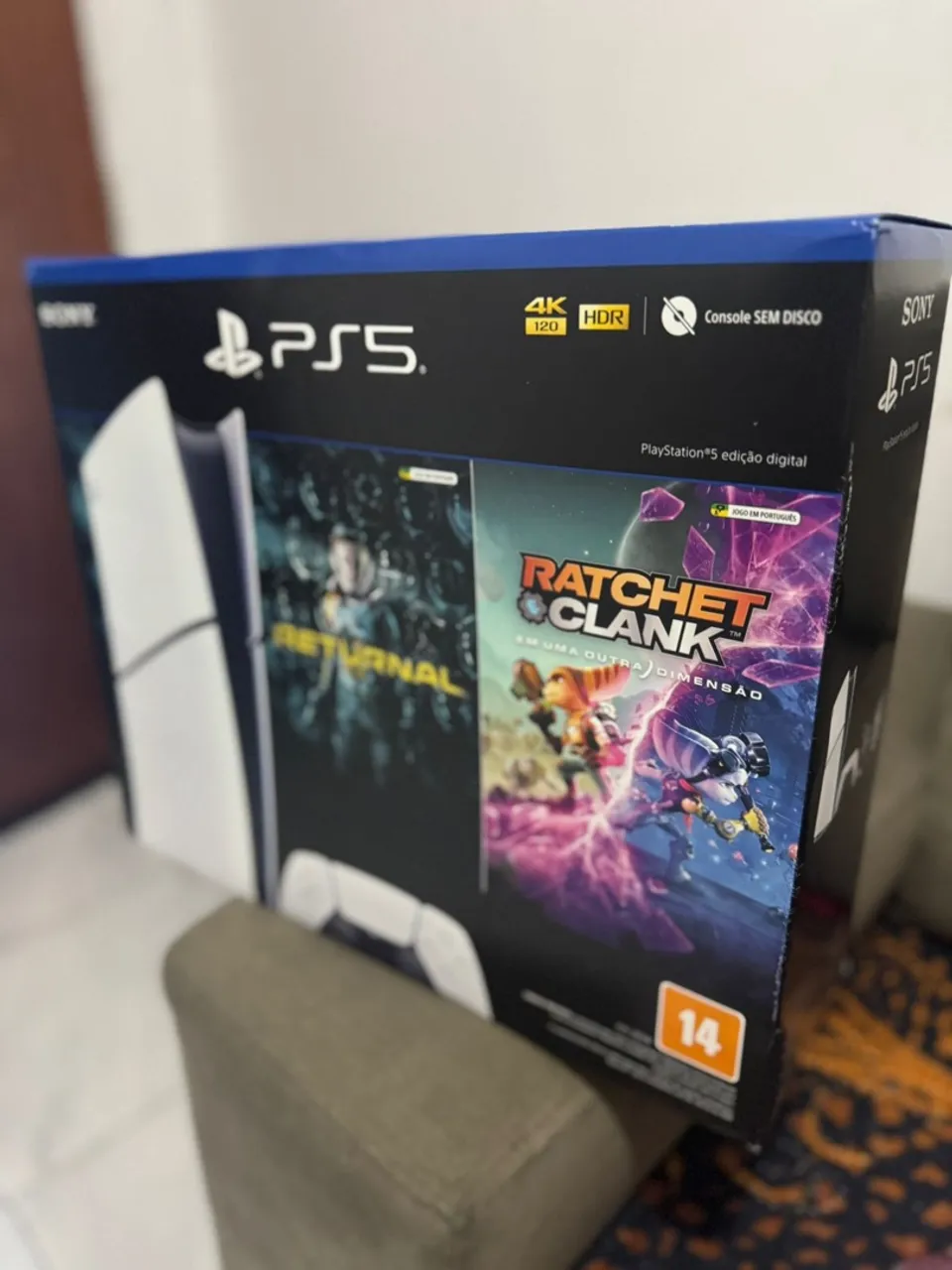 Playstation 5 Digital Edition + Jogos