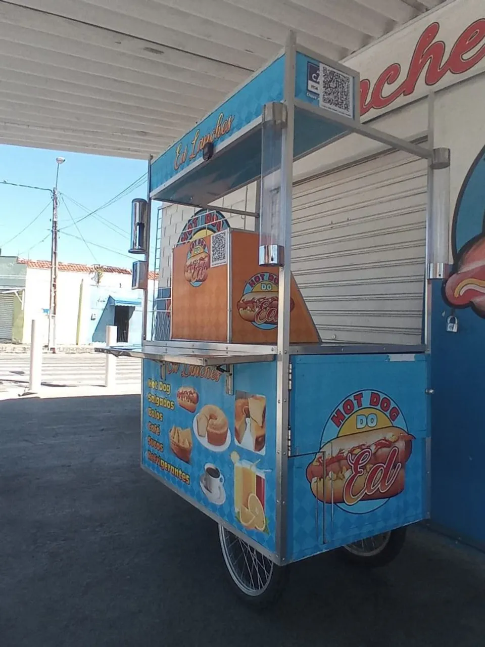 Carrinho de lanches