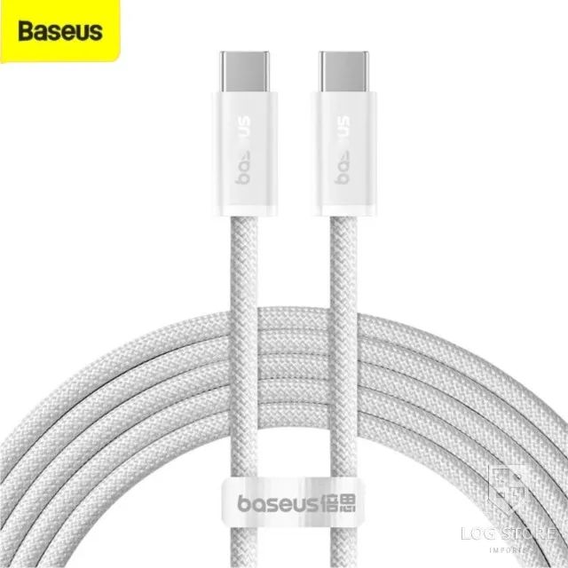 Cabo Baseus Tipo C PD 100W 20V/5A Quick Charge 1m Turbo Para Android MacBook iPhone 15/16 - Foto 5