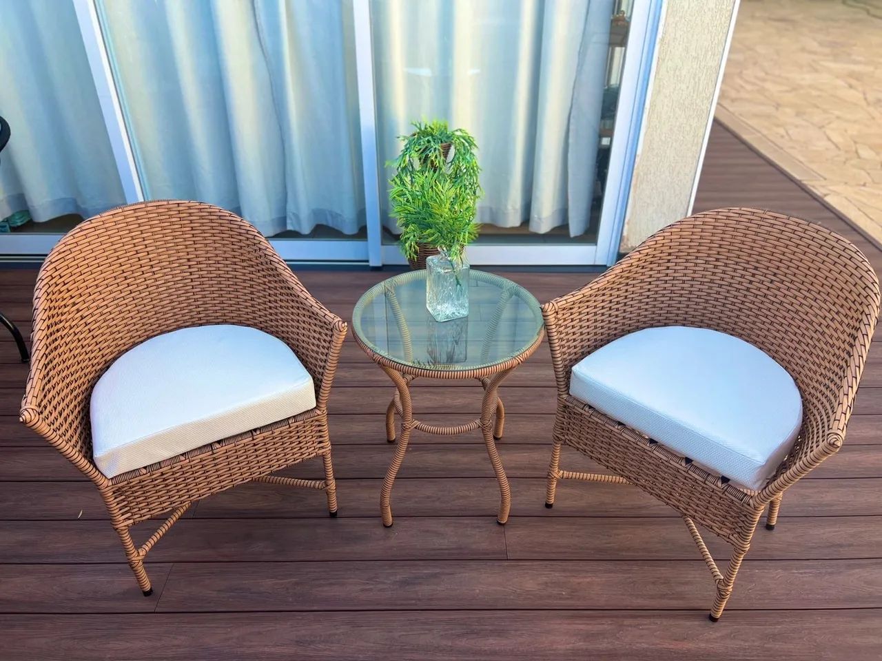 Poltronas de Vime para Área Externa - Novo 450 cada - Foto 3