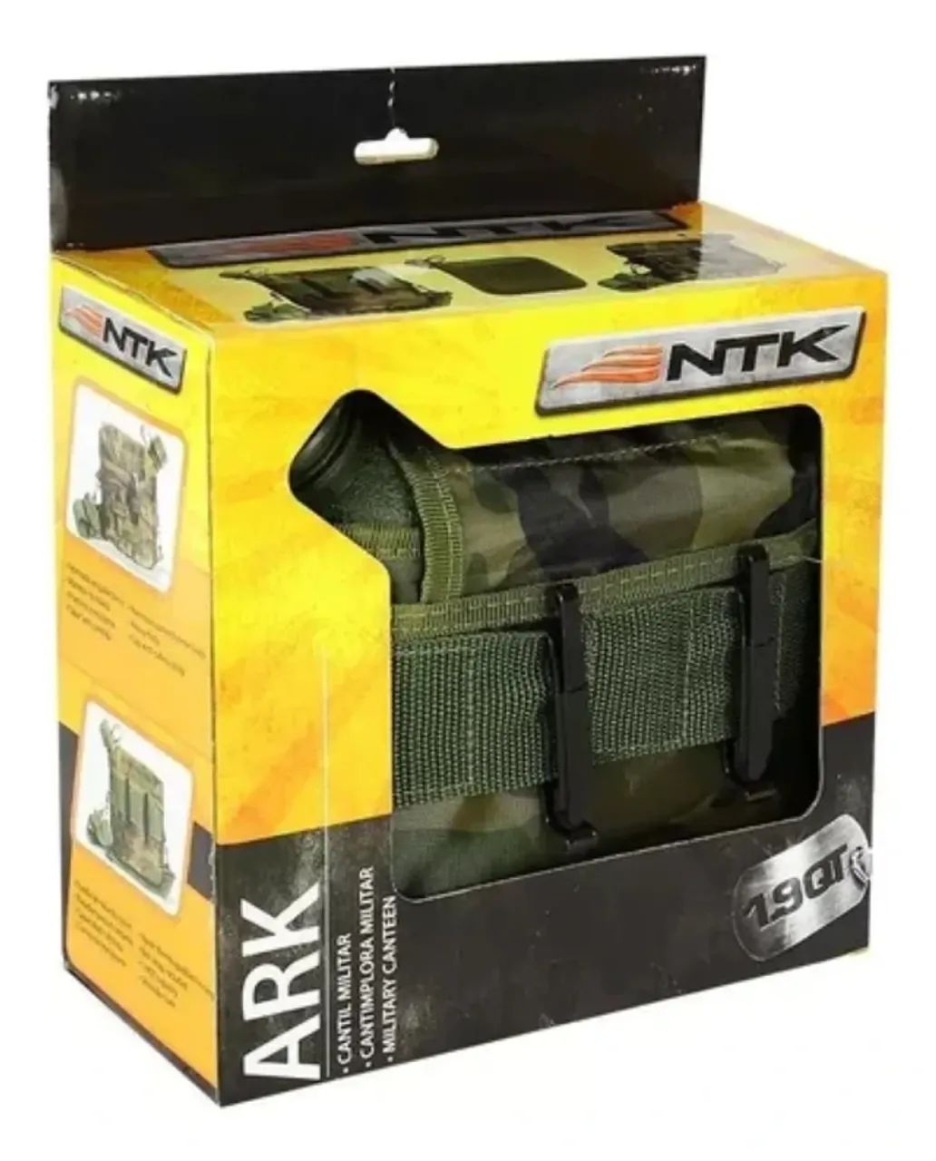 Cantil Militar ARK 1.8L Camuflado - NTK Nautika - Foto 2