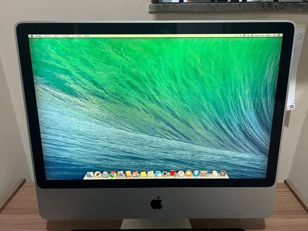 Apple Imac 7,1 Intel Core 2 Duo / 4gb / 500gb - Monitores - Centro