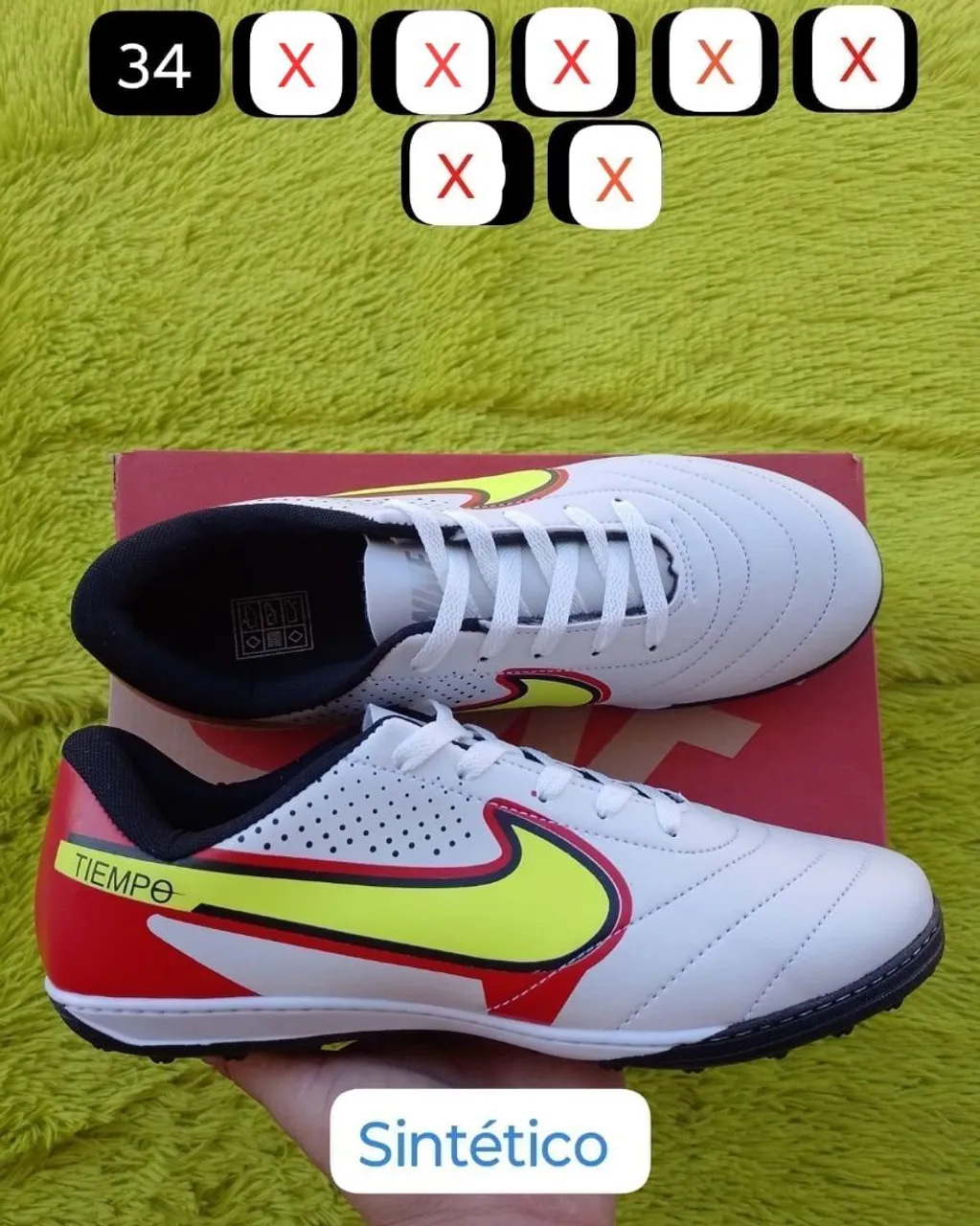 Chuteira Nike Tiempo Sintético - Nova!