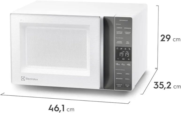 Micro-ondas Electrolux 23L Branco Efficient (ME23B) 220V - Foto 2